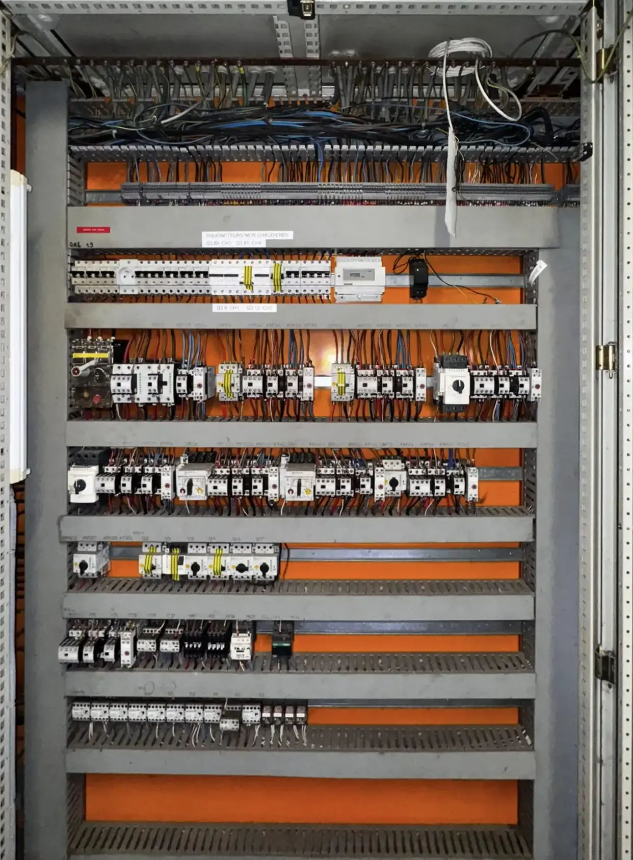 Armoire électrique avant retrofit