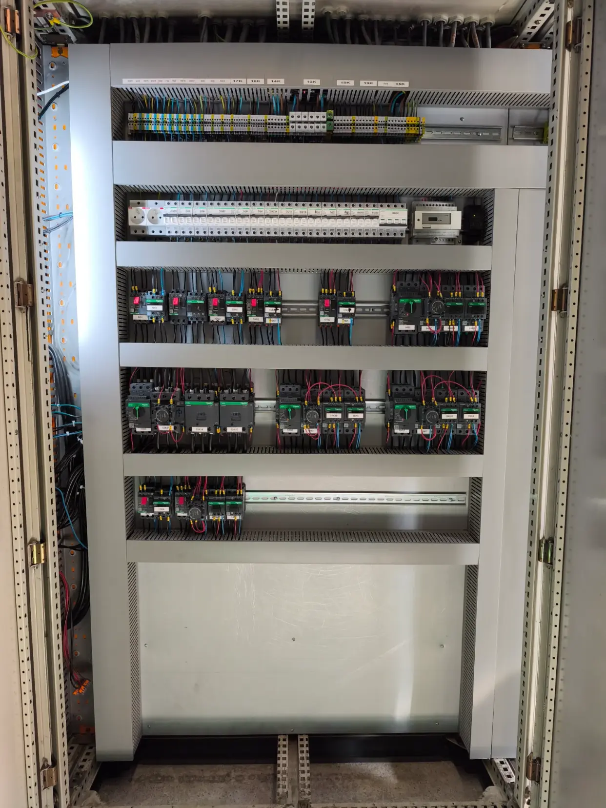 Armoire électrique après retrofit