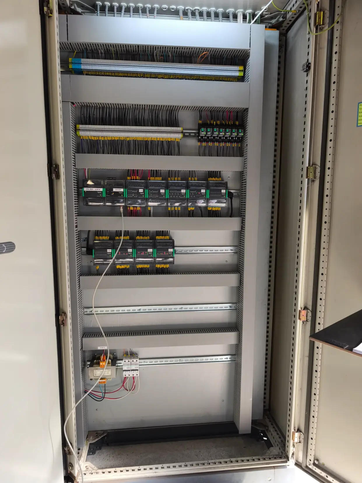 Armoire régulation après retrofit