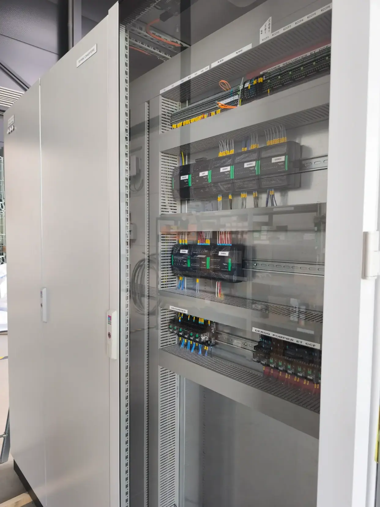Armoire de régulation HVAC