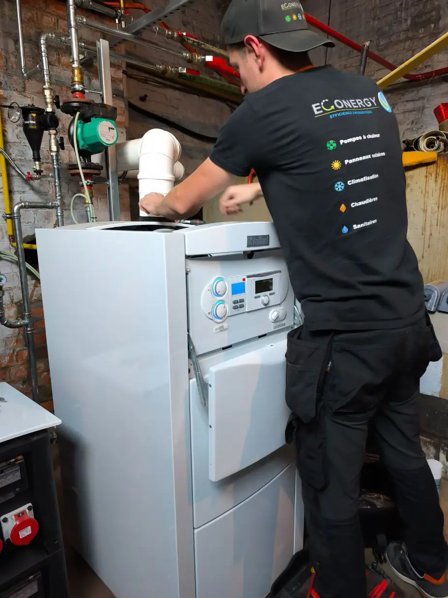Technicien chauffagiste Econergy - Entretien chaudière Wallonie