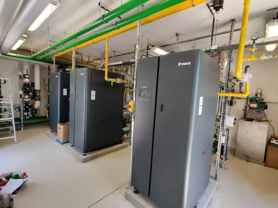 Cascade de chaudières Remeha