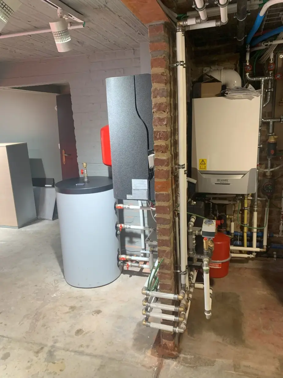 Pompe à chaleur couplée à une chaudière (hybridation)